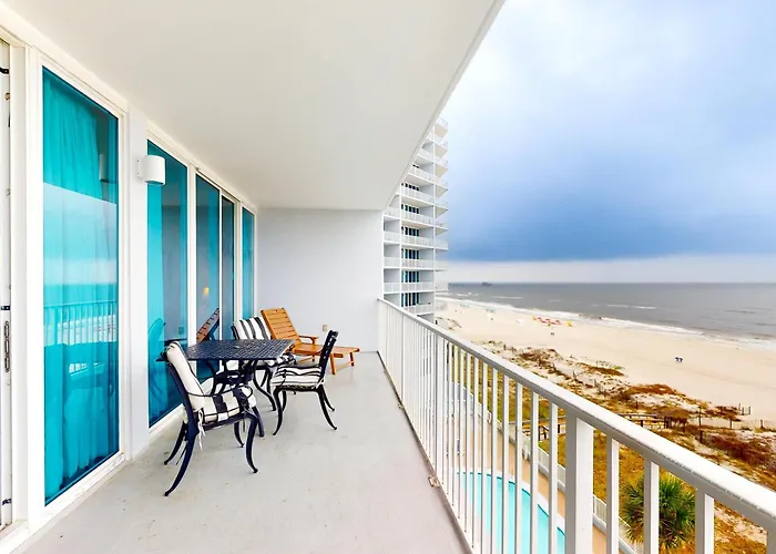 Waterfront With Pool Hot Tub Sauna Ac Washer & Dryer & Balcony Holiday home Gulf Shores
