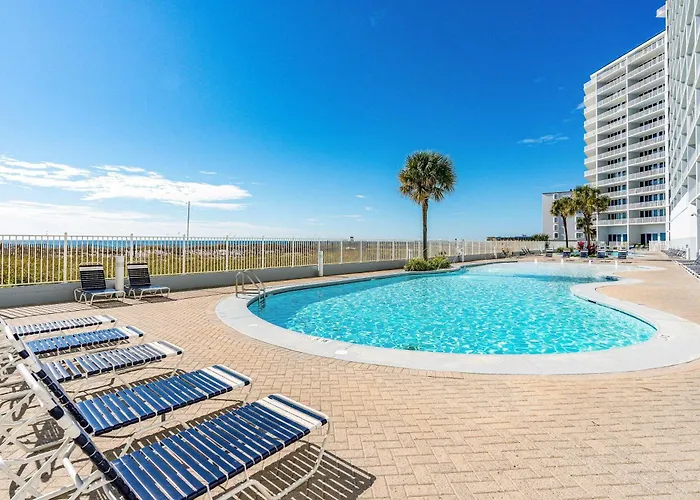 Waterfront With Pool Hot Tub Sauna Ac Washer & Dryer & Balcony Gulf Shores